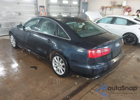 2013 Audi A6 2.0T Premium из США, поврежденный, VIN WAUGFAFC2DN024004